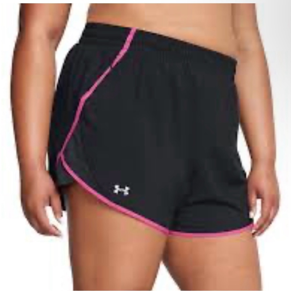 Under Armour Plus Size Fly By Shorts